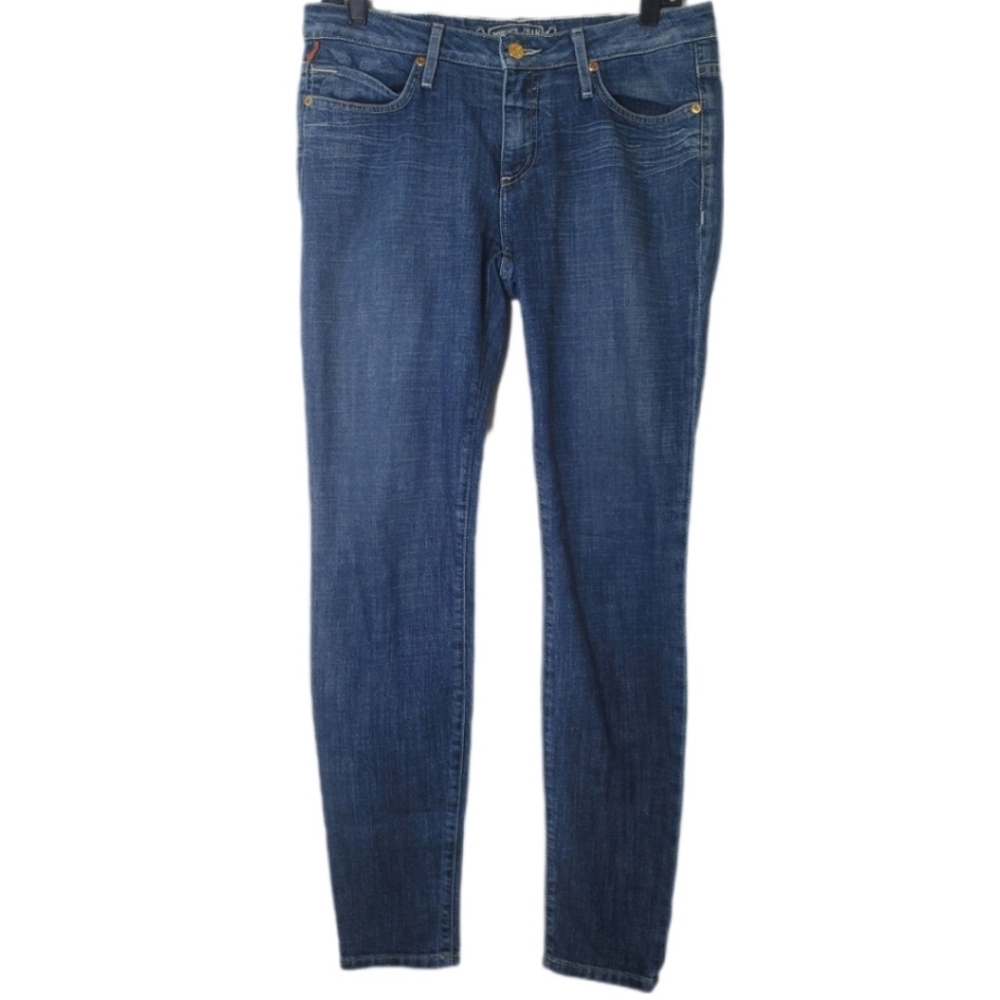 Robin's Jean Women's Jane Biker Style Low Rise Skinny Jeans Size 30